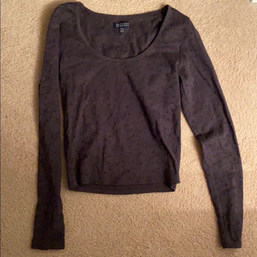 BRAND NEW American Eagle floral crop top